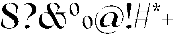 Pixora otf (400) Font OTHER CHARS