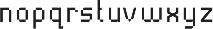 Pixto Medium ttf (500) Font LOWERCASE