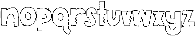 Pizzazz Decorated Regular otf (400) Font LOWERCASE