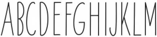 pinelight ttf (300) Font UPPERCASE