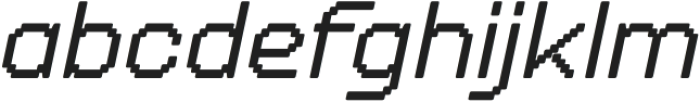 pixel Italic otf (400) FONT