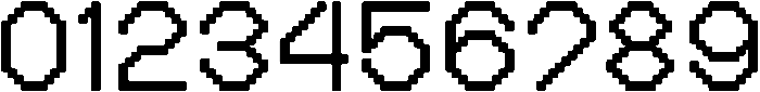 pixel Regular otf (400) Font OTHER CHARS