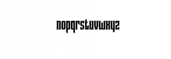 Pindunk.ttf Font LOWERCASE