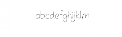 Pingku Styley.ttf Font LOWERCASE