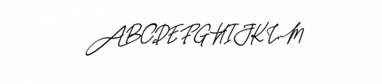 Pink Script Font UPPERCASE