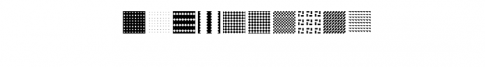 Pixel Patterns Font OTHER CHARS