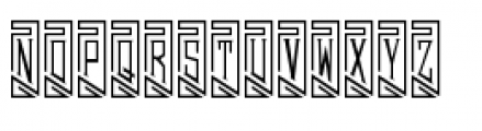 Piege Monogram Font LOWERCASE