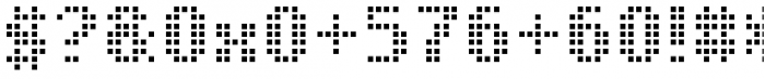Pixel Matrix Font OTHER CHARS