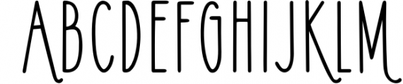 PINEWOOD Farmhouse Christmas Font Font LOWERCASE