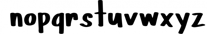 PINTA - A Handpainted Font Font LOWERCASE