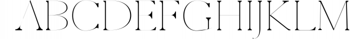 Pierson An Essential Serif Typeface Font UPPERCASE