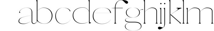 Pierson An Essential Serif Typeface Font LOWERCASE