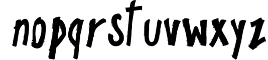 Pinebrick Typeface Font LOWERCASE