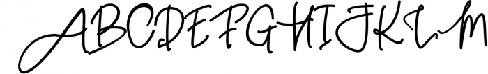 Pink Script - Beautiful Signature Font 3 Font UPPERCASE
