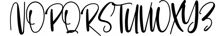Pinkylate - Modern Handwritten Font Font UPPERCASE