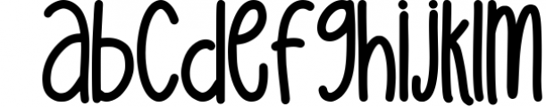 Pisang Keju - Playful Display Font Font LOWERCASE