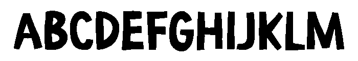 PICONICO Font UPPERCASE