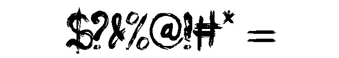 PIRATES Font OTHER CHARS
