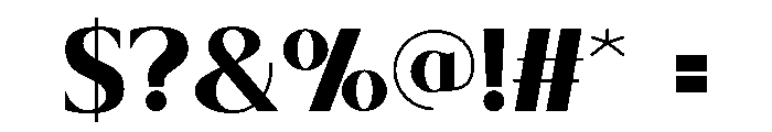 PITUTUR Font OTHER CHARS