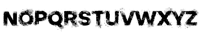 PIXEL CRASH TRIAL Font UPPERCASE