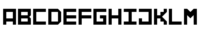 PIXSPACE-DEMO Font UPPERCASE