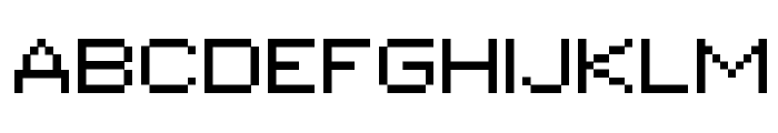PIXgothic_7 Font UPPERCASE