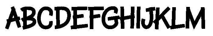 PIYE KEK Font UPPERCASE
