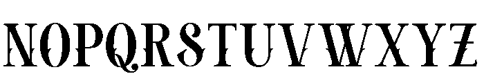 Piaro Glen Decorative Font UPPERCASE
