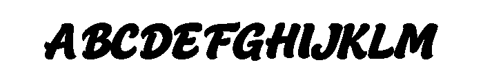 Pichella Personal Use Only Reg Font UPPERCASE