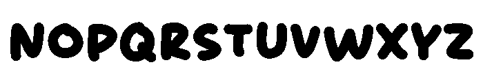 Picky Sway Font LOWERCASE