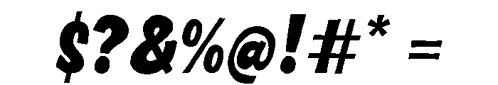 Picsue Trial Font OTHER CHARS