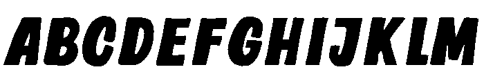 Picsue Trial Font UPPERCASE