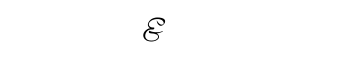 Pictorial Signature Font OTHER CHARS