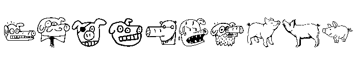 PigRules Font OTHER CHARS