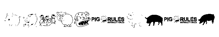 PigRules Font OTHER CHARS