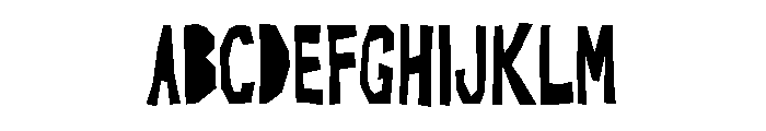 Pigonico Font UPPERCASE
