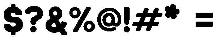 Pikmin Neue Font OTHER CHARS