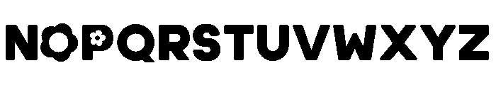 Pikmin Neue Font UPPERCASE