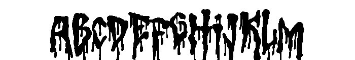 Pilek Meller Zombies FONT