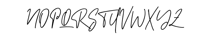 Pillish Free Font UPPERCASE
