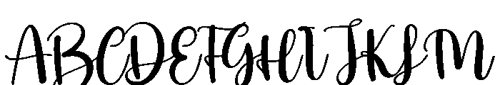 Pillow Font UPPERCASE