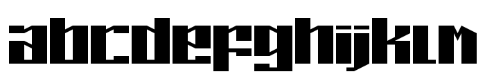 Piloton G Regular Font LOWERCASE