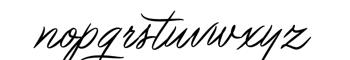 Pincello Script PERSONAL USE Regular Font LOWERCASE