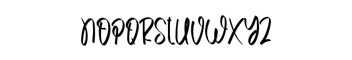 Pineapple Font LOWERCASE