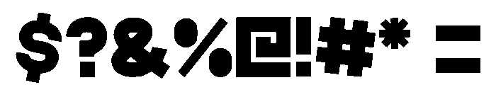 Pinecone Regular Font OTHER CHARS