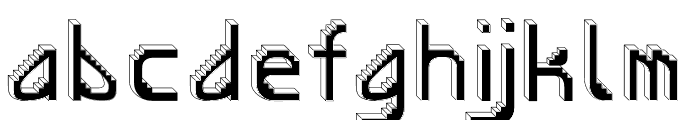 Pinen Font LOWERCASE