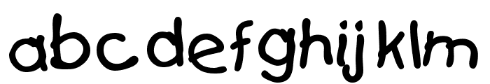Pingu Font LOWERCASE