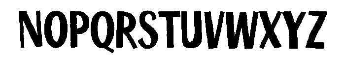 Pingwin Font UPPERCASE