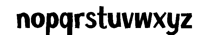 Pingwin Font LOWERCASE