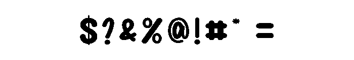 Pink Beach Font OTHER CHARS